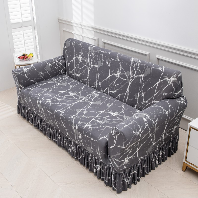Europäischer Minimalistischer Sofaüberwurf Elastisch Waschbar_voghion.com