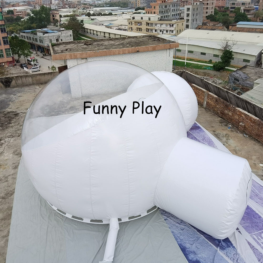 充气透明泡泡屋网红度假民宿星空帐篷抖音餐饮网红半透明野营民宿