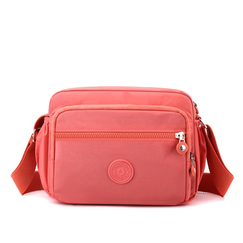 New Spring and Autumn Fashionable Nylon Cloth Shoulder Crossbody Casual Women's Bag Niche High-Looking Expanded Portable Bag