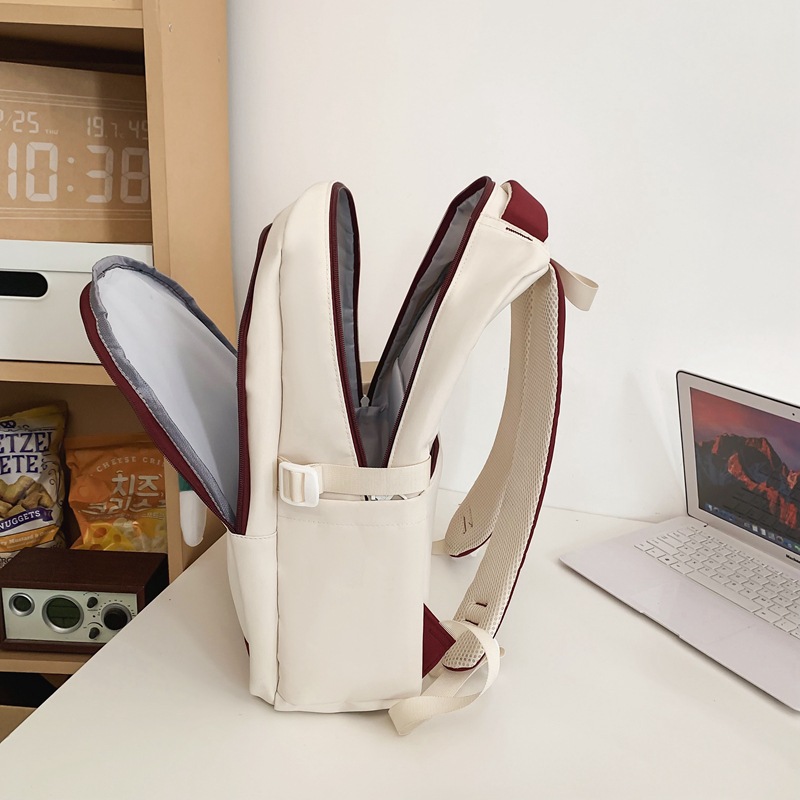 Mochila estilo coreano estudiante de secundaria 2023 nuevos hombres y mujeres mochila de gran capacidad mochila ligera de moda