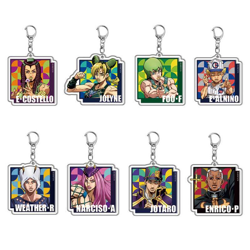 JOJO's wonderful adventure. Jonathan josstar Brandau William DIY creative acrylic keychain