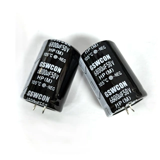 全新原装50V6800UF电容器 35x50mm 电容元件电焊机滤波插件