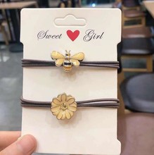 韩版扎头发橡皮筋女成人简约发圈ins网红邹菊头绳小清新皮套发绳