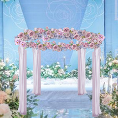 ウェディング道具メーカー直販結婚式現場に円形花亭架花園別荘装飾鉄芸ヨーロッパ式亭を配置する