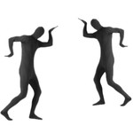 跨境万圣节全包紧身连体衣多色创意个性表演服舞台装扮隐身衣批发