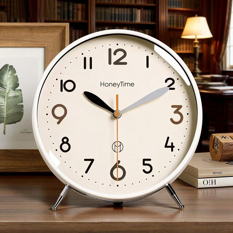 Desktop Clock 2026 New Model Table Clock Living Room Large Clock Simple Silent Alarm Clock Creative Clock Ornament Desktop Clock 2026 New Model Table Clock Living Room Large Clock Simple Silent Alarm Clock Creative Clock Ornament