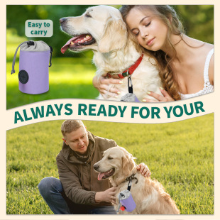 Pet Garbage Bag Simple Style Dog ​​Outdoor Portable Garbage Bag Dog Poop Dispenser Outdoor Poop Bag Wholesale