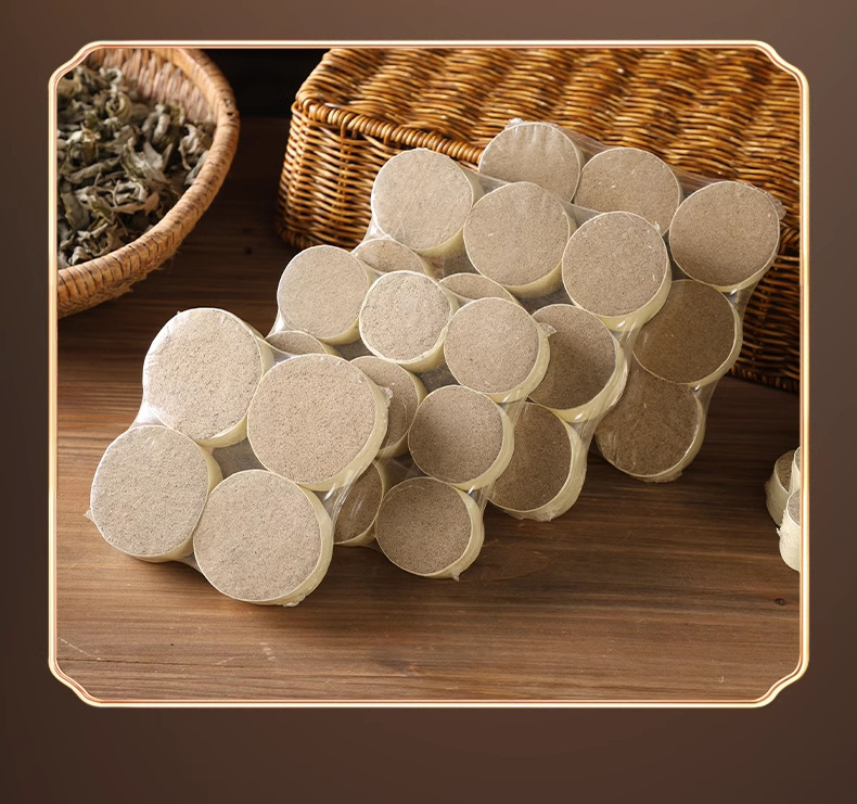 Moxa Sticks Ai Zhu 3x4cm Three Year Aged Moxibustion Cones for Home Warming Therapy 24 Pieces specifications