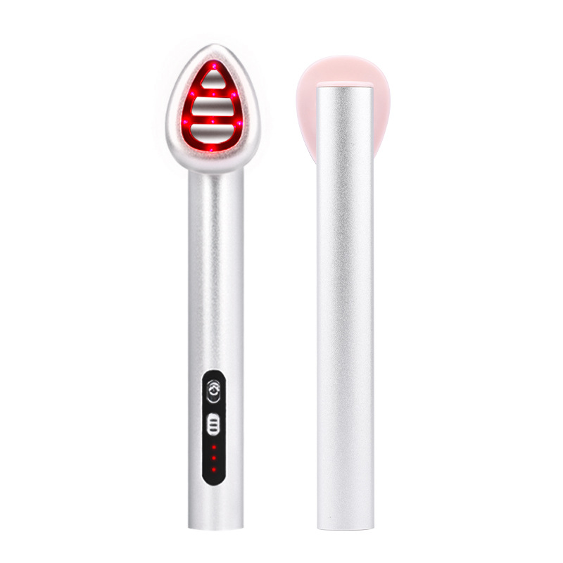 Dispositivo de belleza para ojos de 7 colores, varita mágica de hierro, instrumento de masaje, dispositivo de introducción de temperatura constante, dispositivo de belleza para ojos, herramienta de introducción para levantar y reafirmar