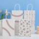 Cartoon Baseball Printing Tote Bag Kids Kraft Paper Bag Creative Packaging Bag Holiday Party Party Gift Bag