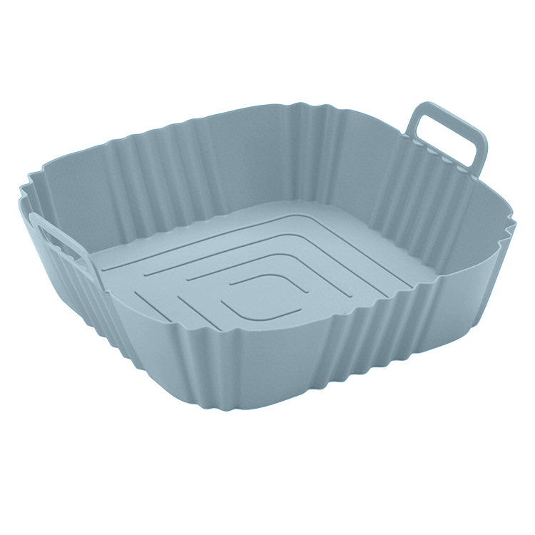 Amazon explosivo aire frito plato de horneado de silicio grado alimenticio resistente a altas temperaturas almohadilla de horneado de aire doméstico