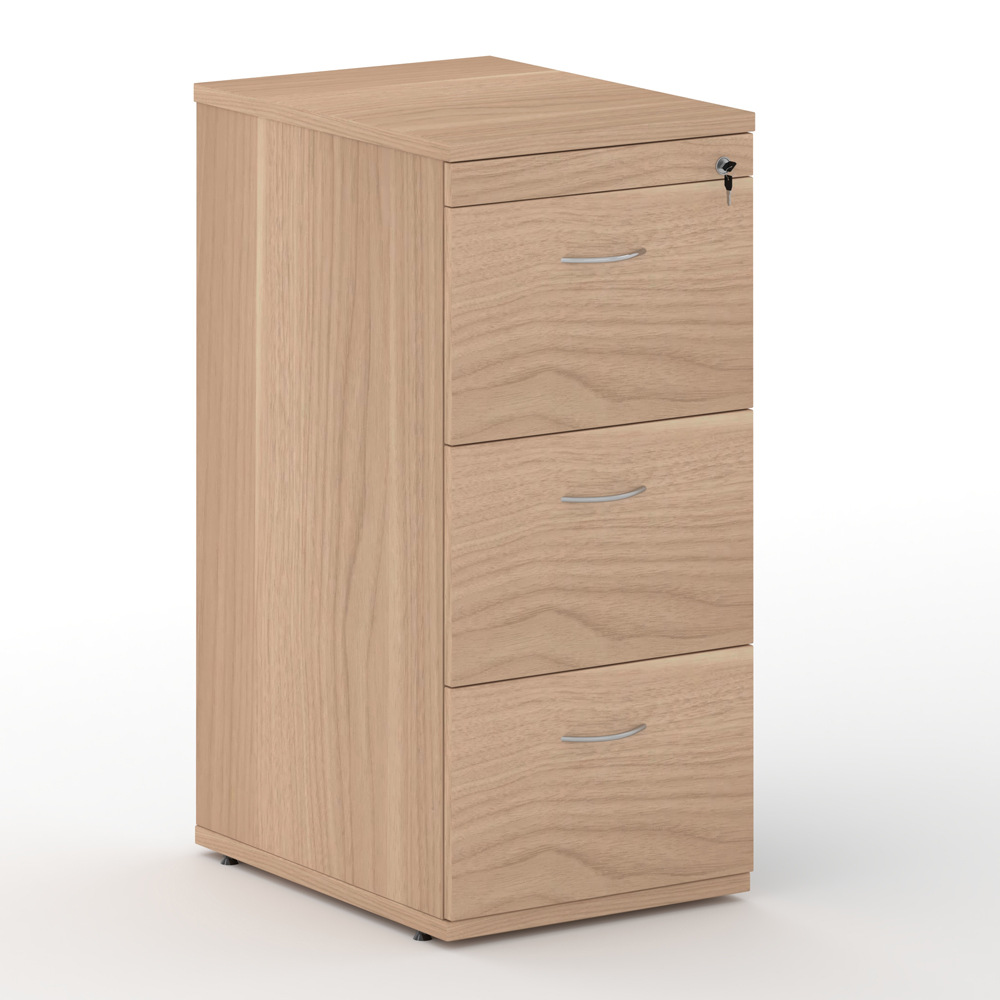 Archivador tipo cajón con cerradura archivador de oficina tres cajones armario de tres cubos simple gabinete de información de oficina financiera image 4