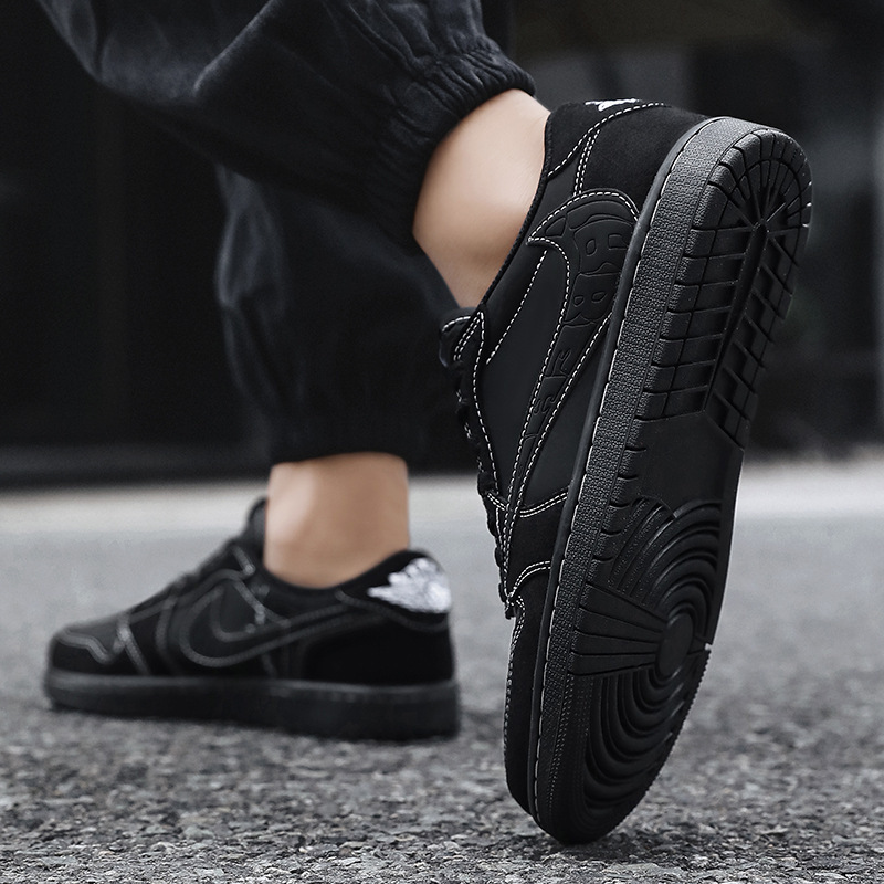 Aj Men's Shoes Summer Black Samurai Barb Official Website Low-cut Low Board Shoes Air Force One sneaker dunk Women's Shoes