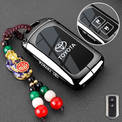 Static Rod/Key Bag | Toyota Overbearing Key Cover for - type-f-pixiu-pendant-gunmetal-color
