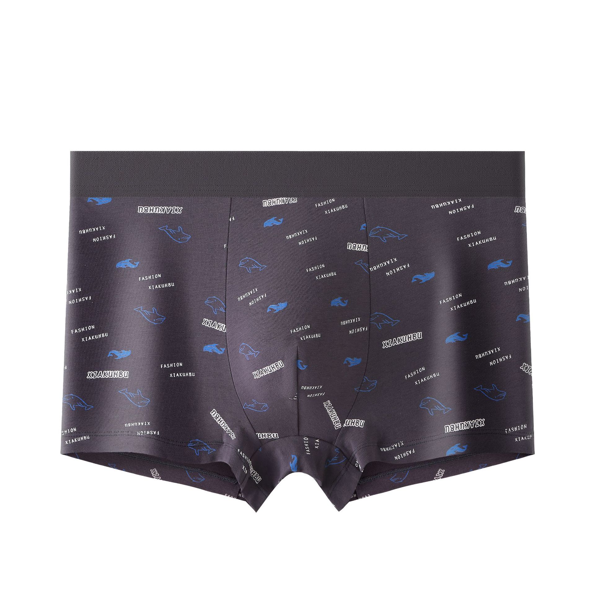 Ropa interior de algodón Hombre antibacteriano entrepierna juvenil Boxer shorts deportes más tamaño Boxer shorts Hombre Ropa interior de algodón puro
