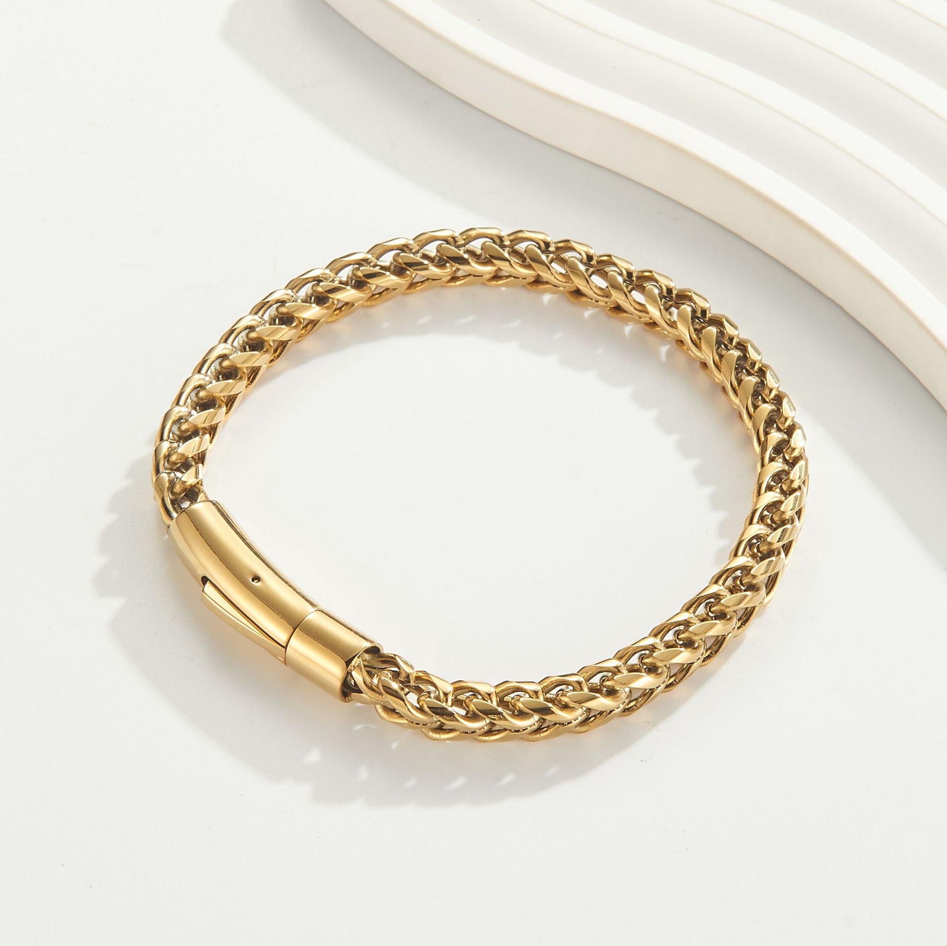 밝은 금색, 선경 6.0mm, 길이 19cm