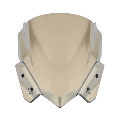 Suitable for Kawasaki: Motorcycle front windshield - electroplating