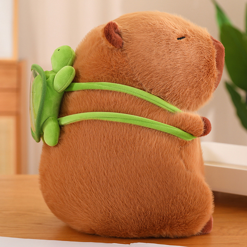 Peluche de capibara, almohada suave, tendencia viral, lindo, regalo acompañante