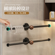 发箍收纳神器发饰挂钩上墙卫生间抓夹头绳皮筋首饰卡夹杆发圈收纳
