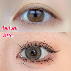 婷媚兒小火苗假睫毛單簇分段網紅泰式自然仿真自嫁接朵毛混合裝