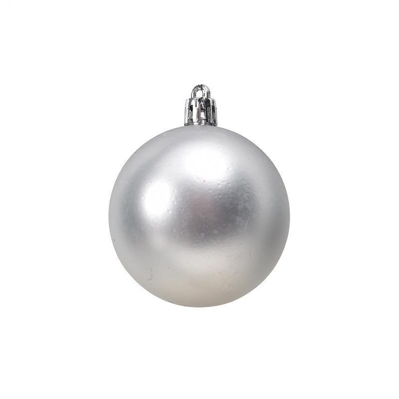 工場直販バルククリスマスボール直径 2/3/4/6/8 光沢のあるマットグリッター電気メッキ装飾ボールペンダント|undefined
