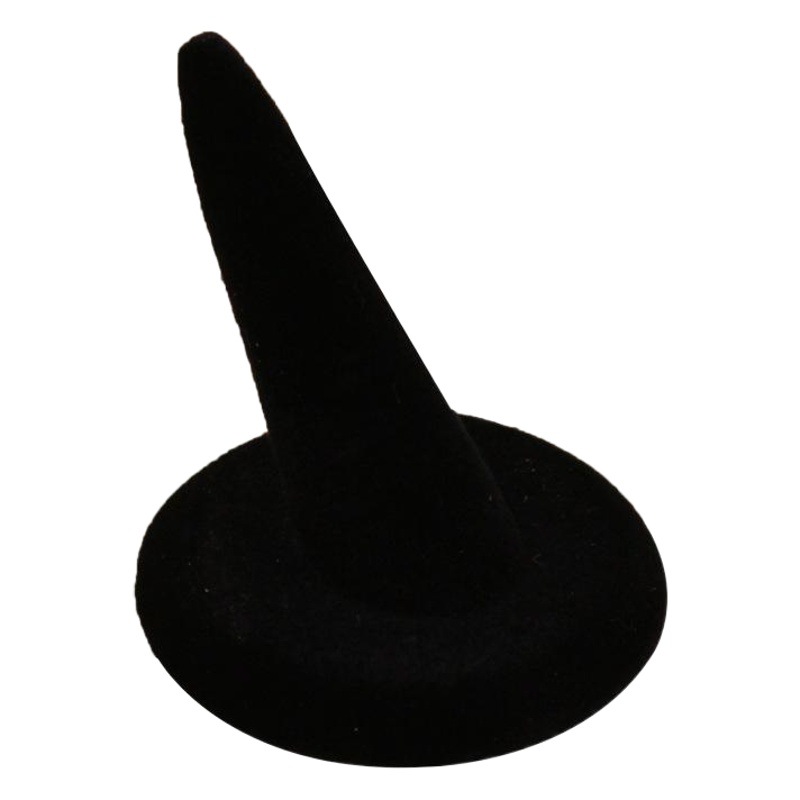 Resin Flocking Pointed Finger Ring Stand Jewelry Rack Jewelry Display Stand Diamond Ring Jewelry Jewelry Props Promotion