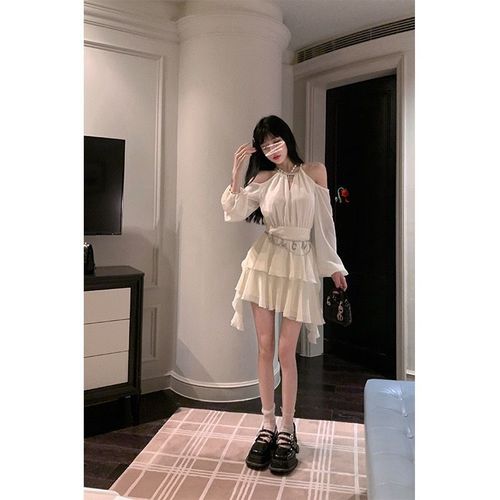 Barbie's Accessory Series Letter Diamond Belt Chain Dress with Belt New Chain