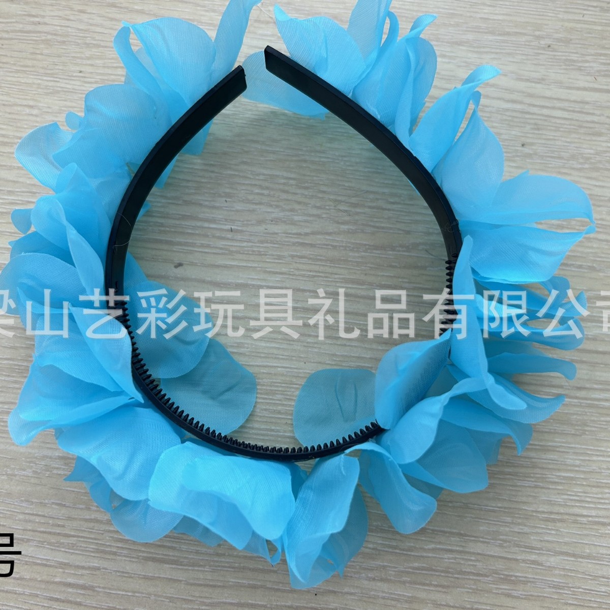 Diadema de venta caliente transfronteriza hawaiana, diadema de tela de poliéster, diadema de colores, horquilla