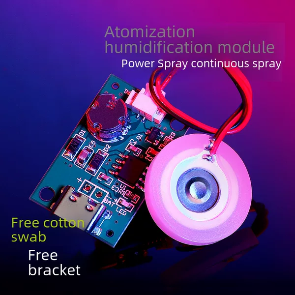 Single Nozzle Atomization Module Humidifier Motherboard Driver Circuit Board Atomizer Water Heating Blanket Digital Accessories Without Switch