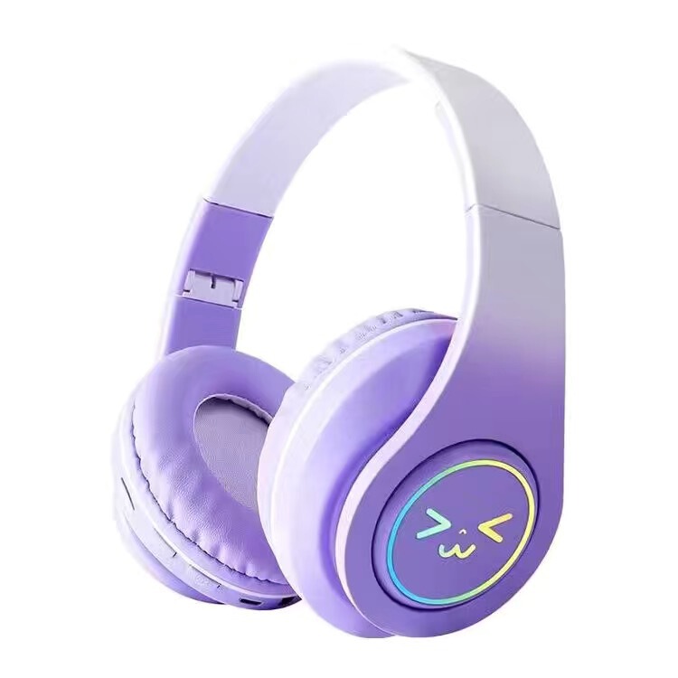 B39Pro Gradient Color Ultra-Long-Lasting Luminous Headphones Cross-Border New Wireless Headset with Heavy Bass for Calls