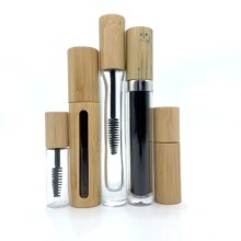 现货竹制睫毛膏管唇彩管5ml 10ml 竹制品包材全包半包竹