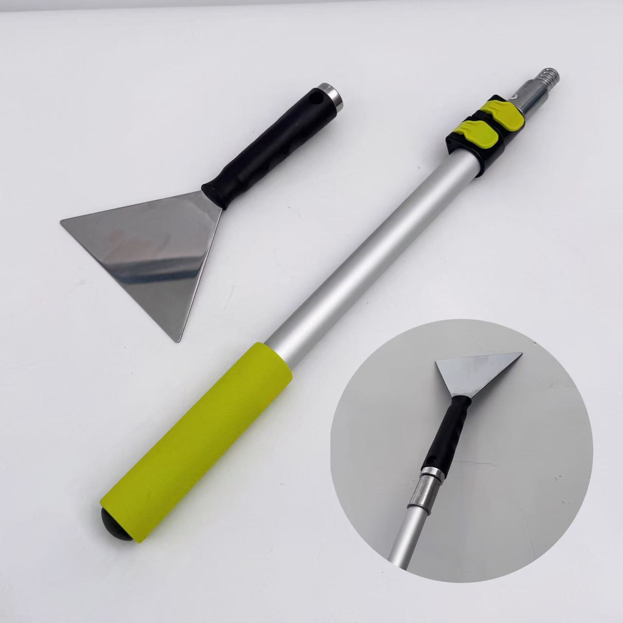 Pala de cuchillo de limpieza de alta resistencia engrosada Eliminación de pegamento de vidrio de piel de pared y artefacto de descontaminación Herramienta de limpieza de pala de limpieza engrosada