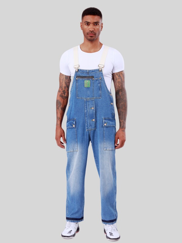 Vintage Carhartt 2025 Workwear Denim Overalls Loose Trendy Couple Casual Straight Pants Unisex