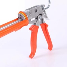 工厂生产大行程沾塑玻璃胶枪 手动玻璃胶枪 门窗填缝沾塑玻璃胶枪