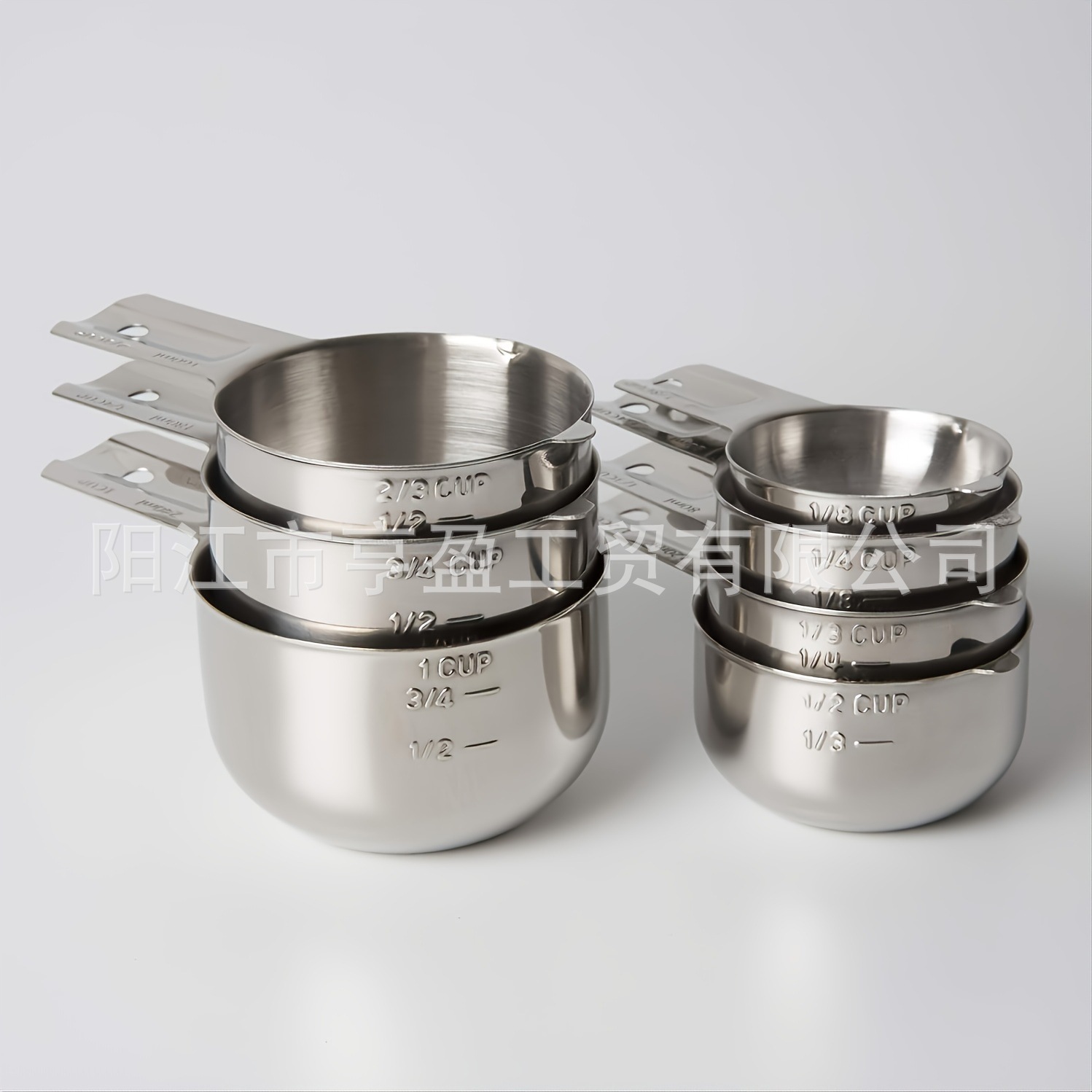Amazon cucharas de pez de acero inoxidable 13 piezas con boquilla de desvio cucharas de medición con sabor cucharas de medición de escala taza de medición image 3