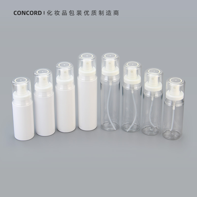 80ml/100ml卡扣喷瓶 喷雾瓶塑料瓶 分装瓶 化妆水瓶 防晒霜瓶