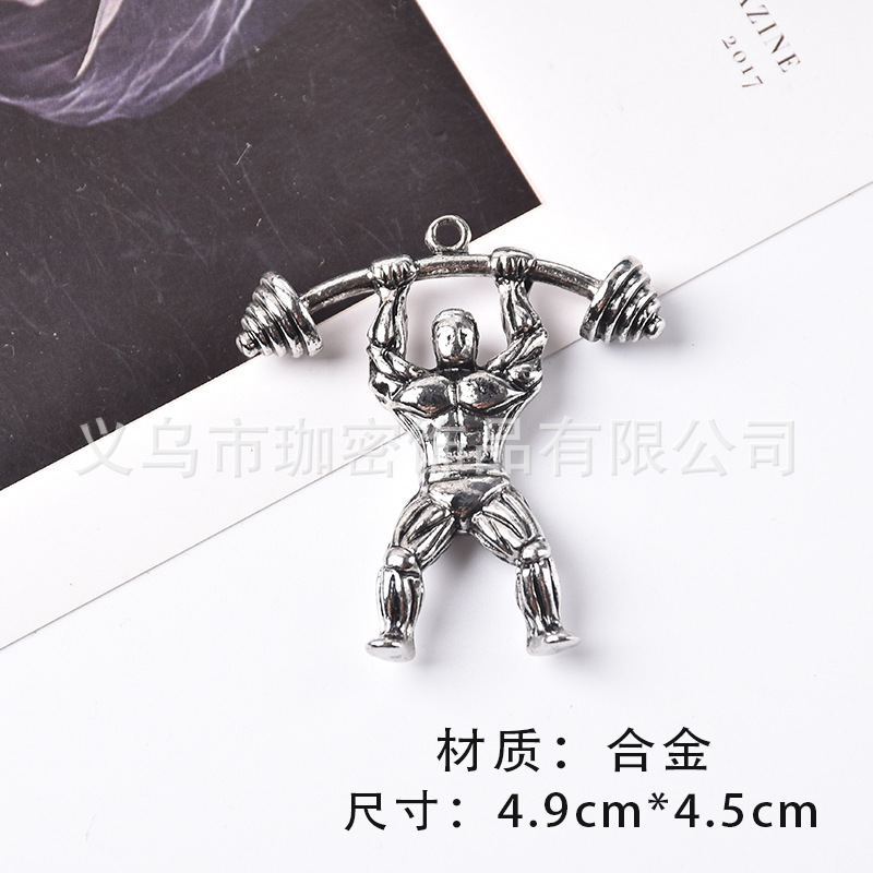 Collar de calle europeo y americano moda masculina hip hop estilo frío todo partido Internet celebridad aleación personalidad moda femenina ins suéter cadena colgante