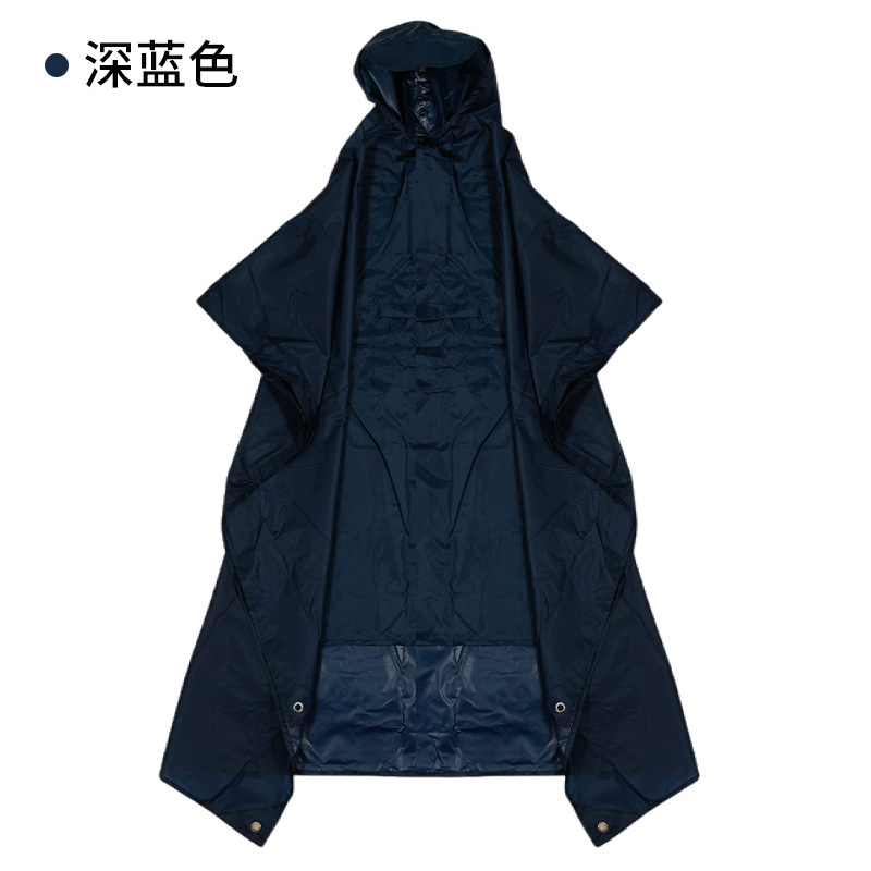 Tres en un impermeable mochila montañismo al aire libre senderismo poncho de una pieza unisex multi-funcional ultra-ligero Comercio exterior transfronterizo