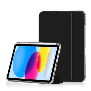 Applicable to AppleiPad (10th generation) 10.9-inch tablet protective leather case 2022years transparent with Pen slot shell