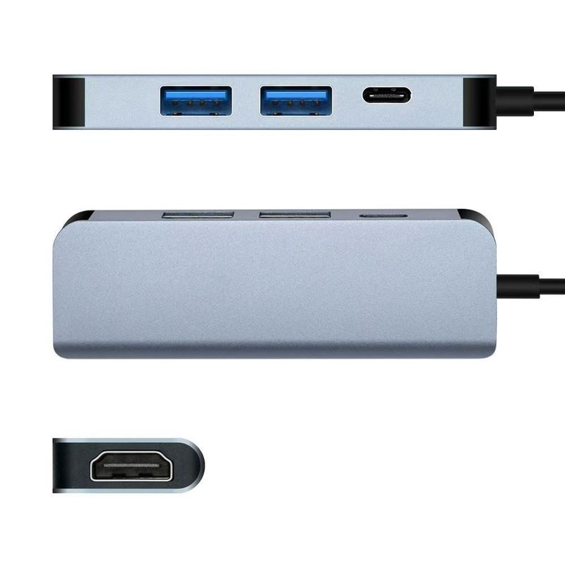 クロスボーダータイプ c4-in-1USB3.0HUB マルチポート拡張ドック多機能ハブ 4-in-1 スプリッター|undefined