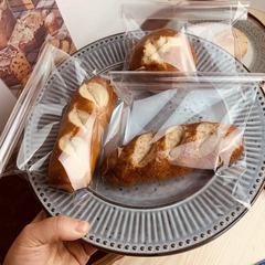 麵包麻薯包裝袋烘焙蛋糕吐司打包雪花酥曲奇餅乾單獨透明封口袋子