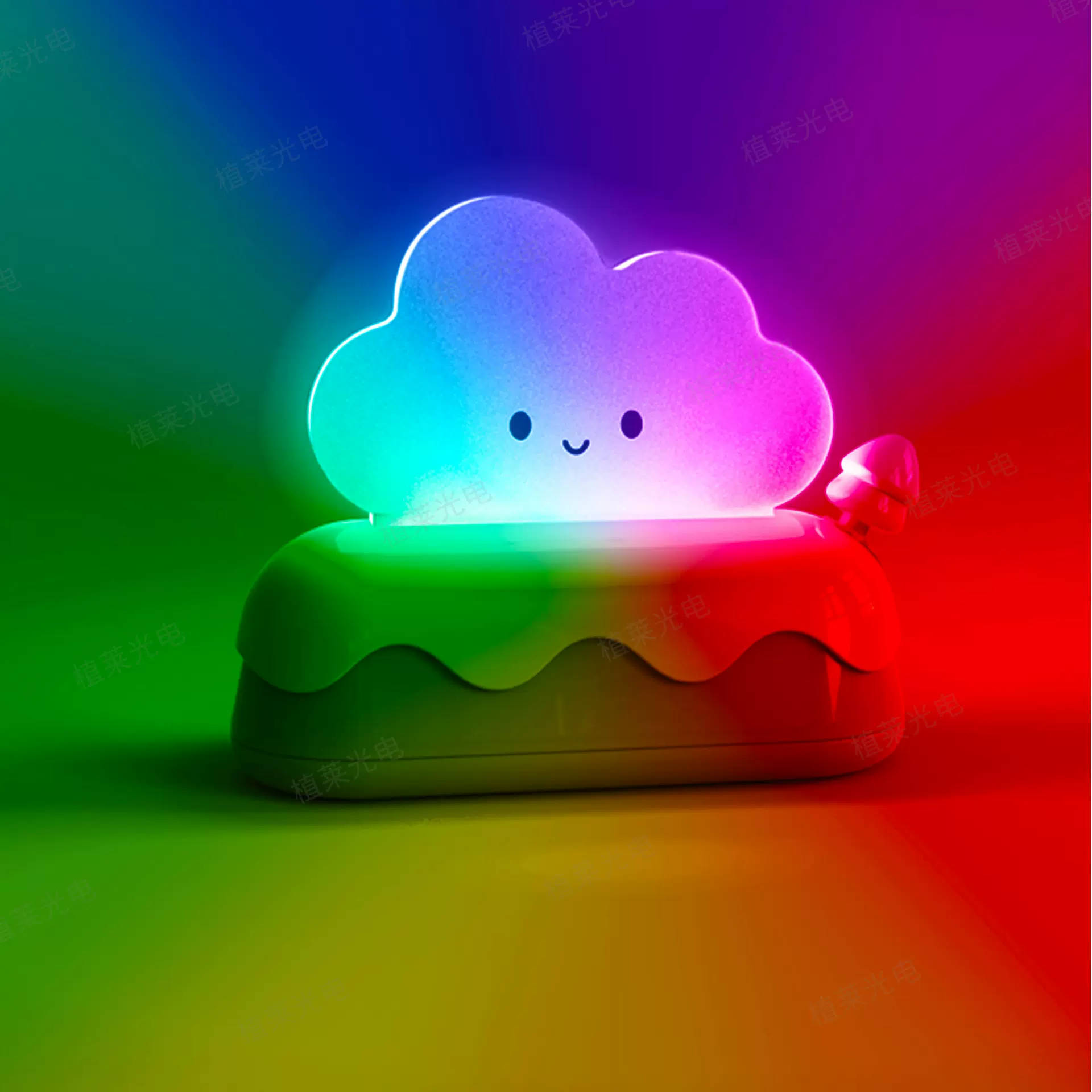 创意云朵夜灯TB003生日礼物送儿童小孩子RGB卧室床头小夜灯