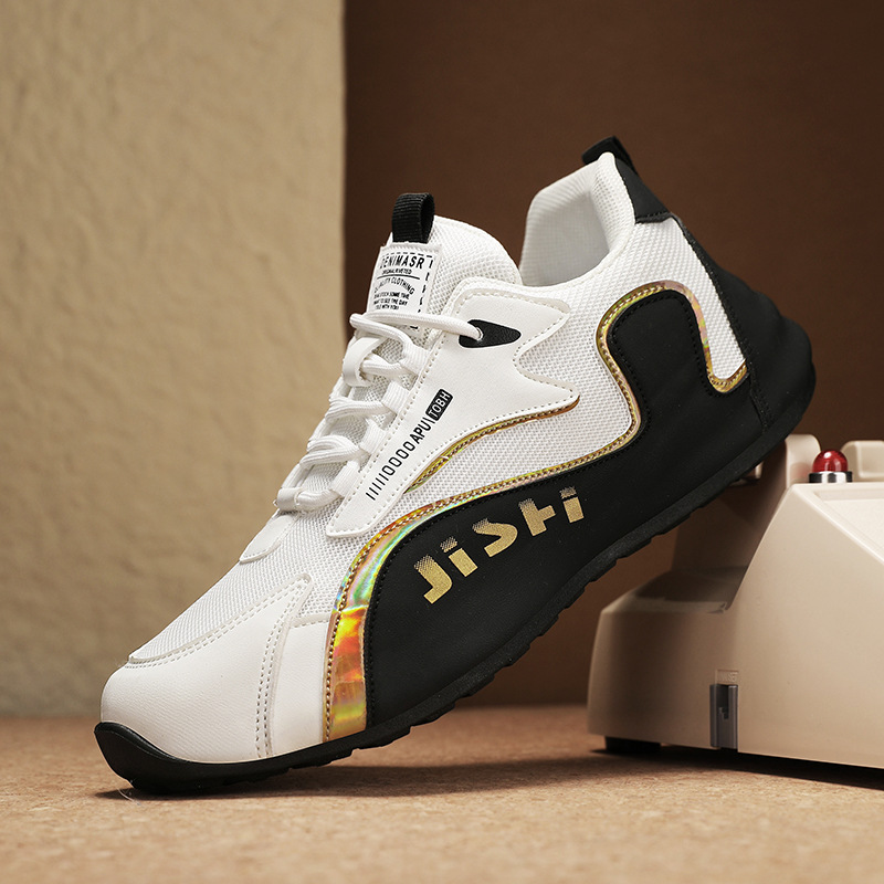 Los hombres se pueden usar en las cuatro estaciones 2025, transpirables y cómodos, nuevos zapatos deportivos casuales de moda de todo fósforo para hombres