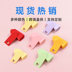 【9x4】礼品吊卡现货配麻绳空白花头白色黑大红粉色多种颜色可选