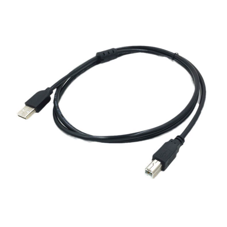 1.5 метра, 3 метра, 5 метров, 10 метров, USB стандарт 2.0 квадратный штекер печатная линия кабель соединения принтера сканера