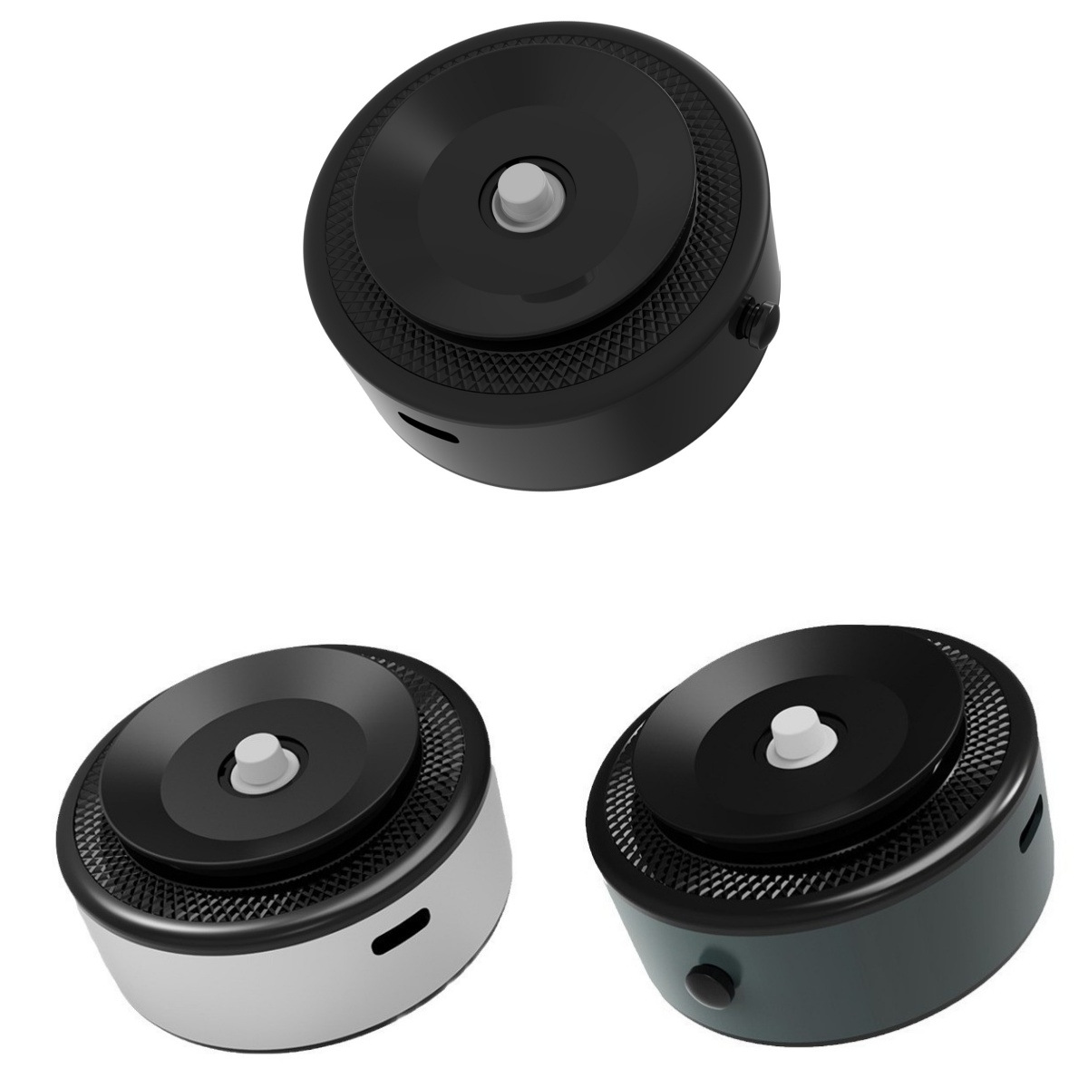 Car Vacuum Suction Base Silicone Suction Cup Base Strong Magnetic Mobile Phone Holder Base Factory Direct Supply Semi-Finished Product Assembly