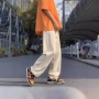 直筒夏季大码宽松休闲裤