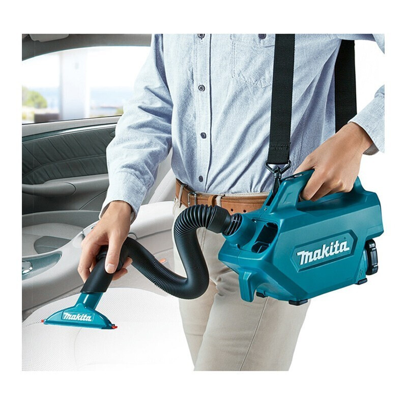 Muchieda aspirador recargable soplado y succión molino angular de doble propósito succión de polvo CL121 herramienta de limpieza aspirador de polvo de tramo inclinado