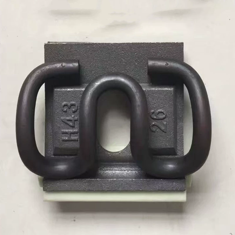 Тип I пулевые застежки железнодорожные рельсы высокопрочные оцинкованные застежки высокоскоростные рельсовые застежки