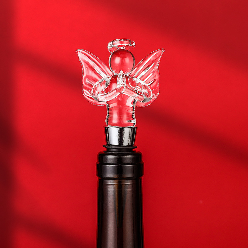 크리스탈 엔젤 와인 스토퍼